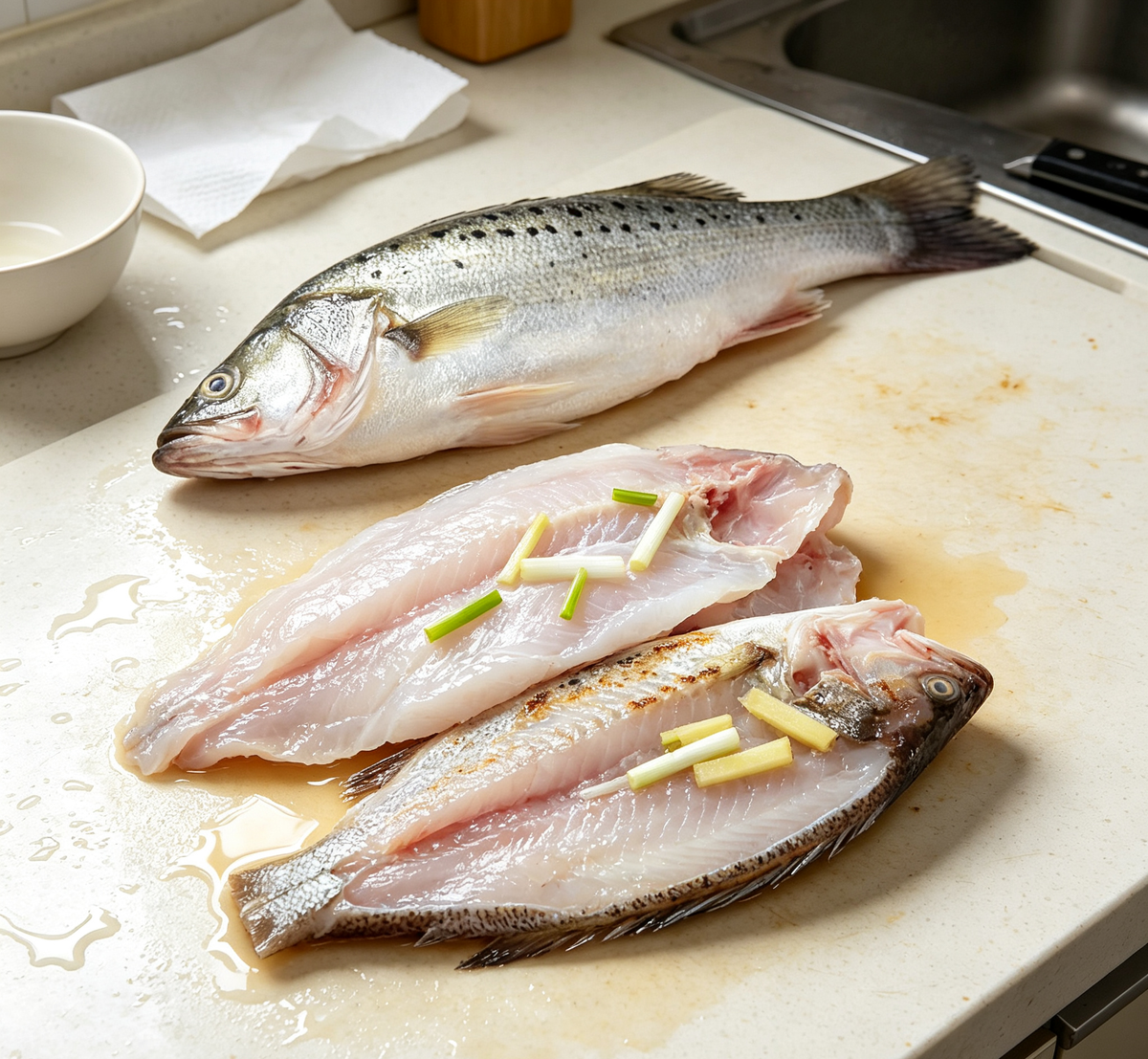 Fresh Sea Bass